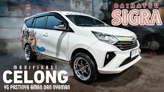 DAIHATSU SIGRA USE VELG HSR WHEEL RING 16  MODIF Celong gini biar keliatan bahenoll [upl. by Carlen888]