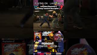 Tekken 4  Launchbox Frontend Sony PS2 gaming emulation [upl. by Spevek823]