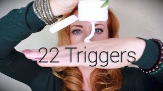 22 ASMR Triggers  No Talking  Intensely Relaxing Sounds [upl. by Nyladnek406]