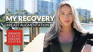 My Recovery After Breast Augmentation  Surgeon Dr Scott Engel [upl. by Wenoa]