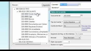 como crear un catalogo de cuenta en el sistema de contpaq 2010 [upl. by Kenton338]