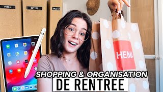 VLOG  SHOPPING ET HAUL DE RENTRÉE  Hema Sostrene Grene… [upl. by Keemahs]