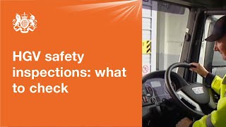 HGV safety inspections what to check [upl. by Ches]