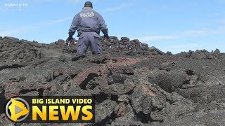 Hawaii Cracks Down On Lava Rock Removal May 15 2018 [upl. by Saticilef806]