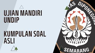 UNDIP 2024  KUMPULAN SOAL ASLI [upl. by Assenal]