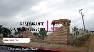 Restaurante Villa Rural Descubra o Sabor e a Tradição  Brejão PE Perto de Garanhuns [upl. by Repsag]