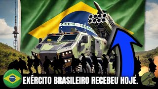 Reforço Pesado Exército Brasileiro Recebe Novos Equipamentos Militares HOJE [upl. by Niawtna]