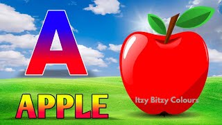 ABC 123 ginti A for apple Countingnumbers Alphabet a to z learn to count counting Part  40 [upl. by Ojiram]