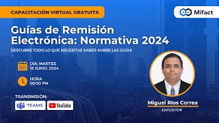 Capacitación Gratuita sobre Guías Electrónicas 2024 [upl. by Ocirderf492]