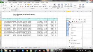 Tutorial Excel  4 Cautare sortare si filtrare [upl. by Kirad493]