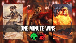 FASTEST 9 wins of my life  ranked standard MTG Arena Wilds of Eldraine [upl. by Nylsirk]