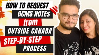 How to Raise GCMS Notes Online from Outside Canada  know Application Status  GCMS Notes  IRCC [upl. by Ferrand]