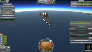 Kerbal Space Program  Improved Aerodynamics With Ferram Aerospace Research Mod [upl. by Constantina]