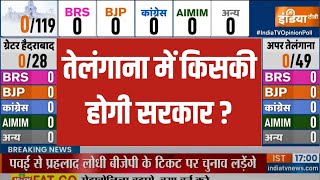 Election Opinion Poll  Telangana में चौंकाने वाले नतीजे  India TV Opinion Poll Live  BRS  BJP [upl. by Viveca]