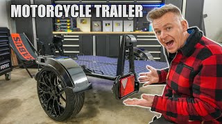 Building My Brabus Motorcycle Trailer  YouTube Plans for this year [upl. by Marijn48]