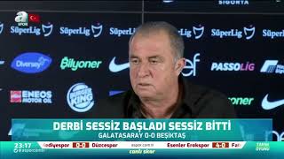 Fatih Terim in sesi kısıldı BIĞ [upl. by Virgy]