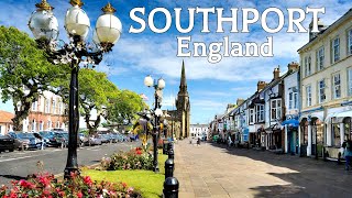 🇬🇧 Walking in SOUTHPORT 4K UK [upl. by Lilah526]