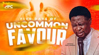 5 DAYS OF UNCOMMON FAVOUR  PROPHETIC PRAYER CONTACT  4TH MARCH 2024 [upl. by Odlo]