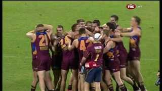 The last two minutes  Brisbane Lions v Geelong 2013  AFL [upl. by Symon]