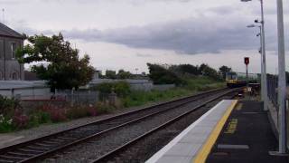 Balbriggan HD29000 class departs out of service and Enterprise passes through very fast [upl. by Elatia]