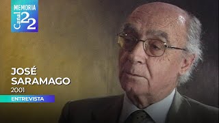 Entrevista a José Saramago sobre el Subcomandante Marcos Pinochet y su novela quotLa cavernaquot 2001 [upl. by Husein]