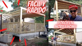 CONSTRUCCIÓN DE CABAÑA DE MADERA PARTE 1  CONSTRUCTION OF WOODEN CABIN PART 1 [upl. by Atsahs]