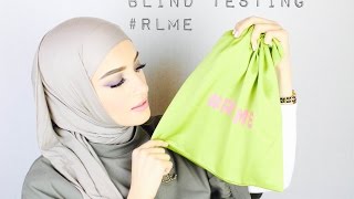 Blind testing RLME  تجربه لمسكره جديده [upl. by Park]