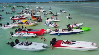 THIS IS THE BEST SANDBAR IN THE FLORIDA KEYS 🚤💨 “ Walk through video “ [upl. by Neelrad]