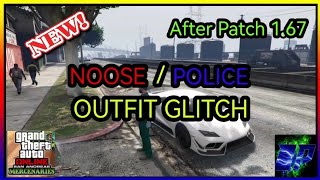 HOW TO GET NOOSE OUTFIT IN GTA 5 ONLINE AFTER PATCH  RARE SWAT OUTFIT GLITCH [upl. by Colb907]