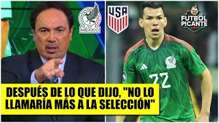 HUGO LE DIO CON TODO al CHUCKY LOZANO quotSi yo fuera el técnico NO lo llamaría másquot  Futbol Picante [upl. by Sloane]