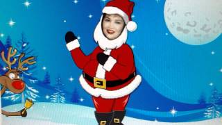 Merry Christmas 2012 HOHOHO Dancing Santa Claus Jingle bells [upl. by Hudgens]