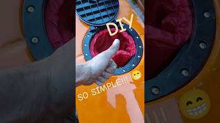 Easy way to install a storage hatch into a kayak kayak diy 5minutecrafts simple youtube [upl. by Negyam]