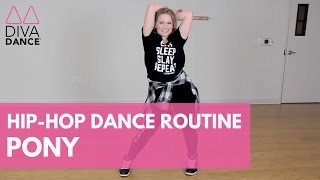 quotPONYquot MAGIC MIKE EDITION  GINUWINE  DivaDance  Dance Routine  Beginner Choreography Tutorial [upl. by Gaye711]