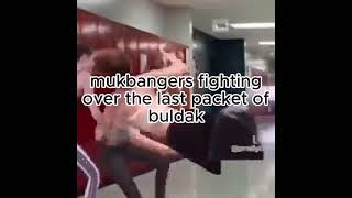 Stan Twitter mukbangers fighting over the last packet of buldak [upl. by Elyse651]