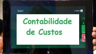 EXAME DE SUFICIÊNCIA Bacharel Prova 1 Questão 21  Contabilidade de custos [upl. by Nomaj]