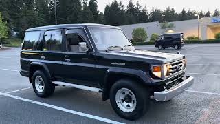 1997 Toyota Land Cruiser 77 1HZturbo diesel 42L 4WD jdm rhd [upl. by Coney]