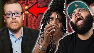 Frankie Boyle  Audience Annihilation  PURE SAVAGERY  BLACK COUPLE REACTS [upl. by Enaenaj]