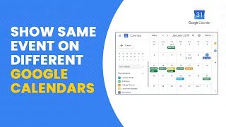 How to show same event on multiple Google Calendars [upl. by Querida975]