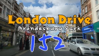 London Drive Brondesbury Park To Chase Road London  London Tour 152 driving london [upl. by Dviad]