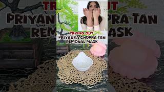 Priyanka Chopra diy Tan removal mask  scrubshorts priyankachopra homeremedies youtubeshorts [upl. by Kaitlynn823]