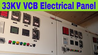 33Kv VCB Electrical Panel [upl. by Rodablas]