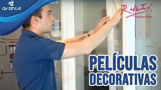 Películas Decorativas de Control Solar y de Seguridad Reflectiv Instalación [upl. by Specht]