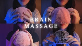 ASMR 2 Hour Fluffy Mic Touching amp Scratching  Brain Massage  Sleepy  Asmr collection  No Talking [upl. by Admama]