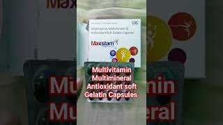 Multivitamin Multimineral Antioxidant soft Gelatin Capsules [upl. by Voe]