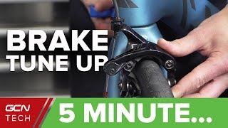 How To Fix Bike Brake Pad Rubbing On Rim [upl. by Guarino]