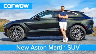 New Aston Martin DBX SUV 2020  full exterior and interior reviewand DOG TEST [upl. by Perkin]