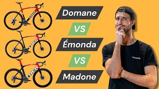 Trek Domane Vs Emonda Vs Madone  Which Trek Road Bike Is Best For You [upl. by Gaidano]