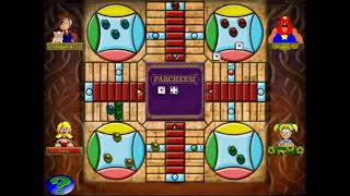 How to Play Parcheesi Milton Bradley Classic Board Games [upl. by Sirrah]