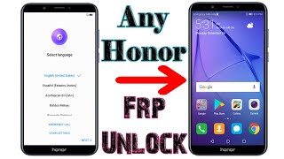 Any Huawei Honor 2019 Bypass Google Account Lock New Method [upl. by Snej]