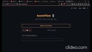 AccentFlow  RealTime Accent Changer [upl. by Dnilazor]